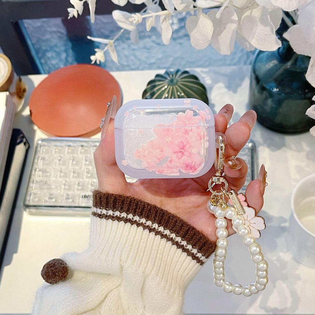 4th Gen Fresh Sakura AirPods Pro Protective Case: Anti-Fall for 2/3 Gen.