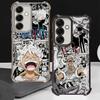 Мягкий чехол для телефона Samsung Galaxy S24 S20 FE S22 Ultra S25 Edge S23 S21 Plus O-One Piece Луффи 5-я передача