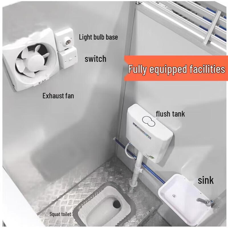 Portable Mobile Restroom Unit