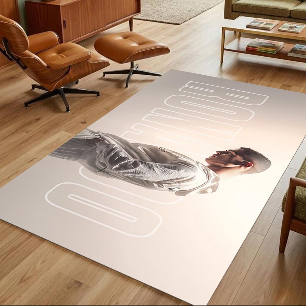 Cristiano Ronaldo Floor Mat Perfect for Entryway Outdoor Balcony Dining Room Antislip Carpet Decorate Offices Perfect Gift for Friends & Family