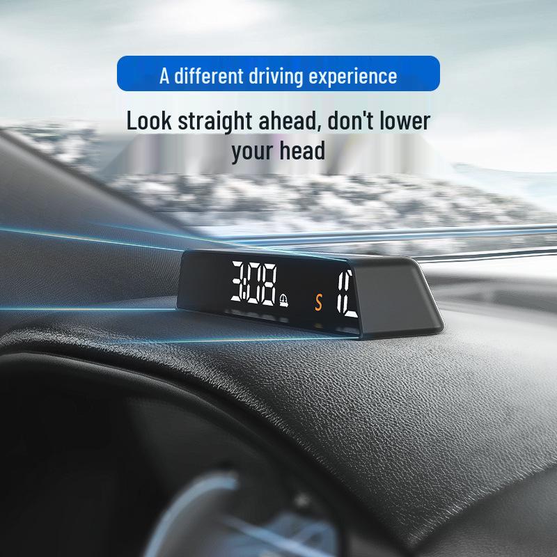 Универсальный автомобильный проекционный дисплей (HUD) со спидометром и высотомером GPS