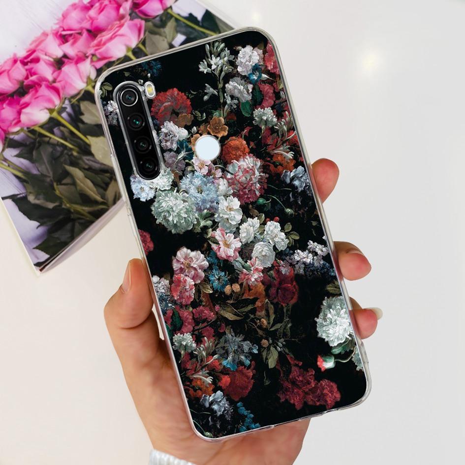 Для Xiaomi Redmi Note 8 Чехол Милый Мультяшный Мягкий Силиконовый Чехлы Для Телефона Для Xiaomi Redmi Note 8T 8 t Чехол На Redmi Note8 Задняя Крышка
