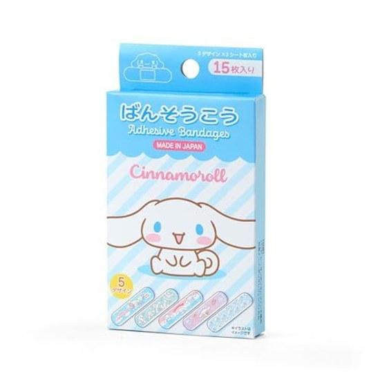 Коробка пластырей Sanrio Киннаморолл Подушечка Вискоза Полиолефин Нетканый материал Клейкая лента Пленка Индивидуальная упаковка 620301