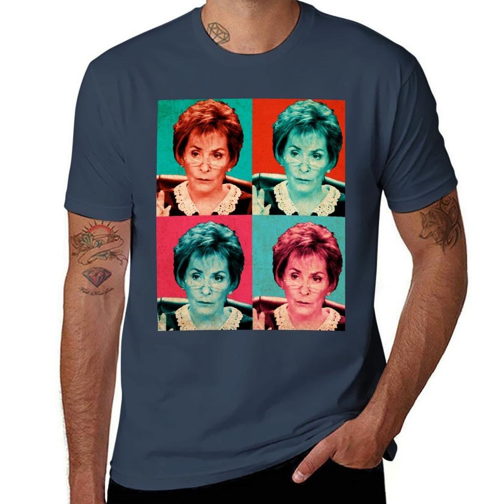 Judge Judy Pop Artwork Tshirt Casual Soft Cotton Short Sleeve Tee Tshirt