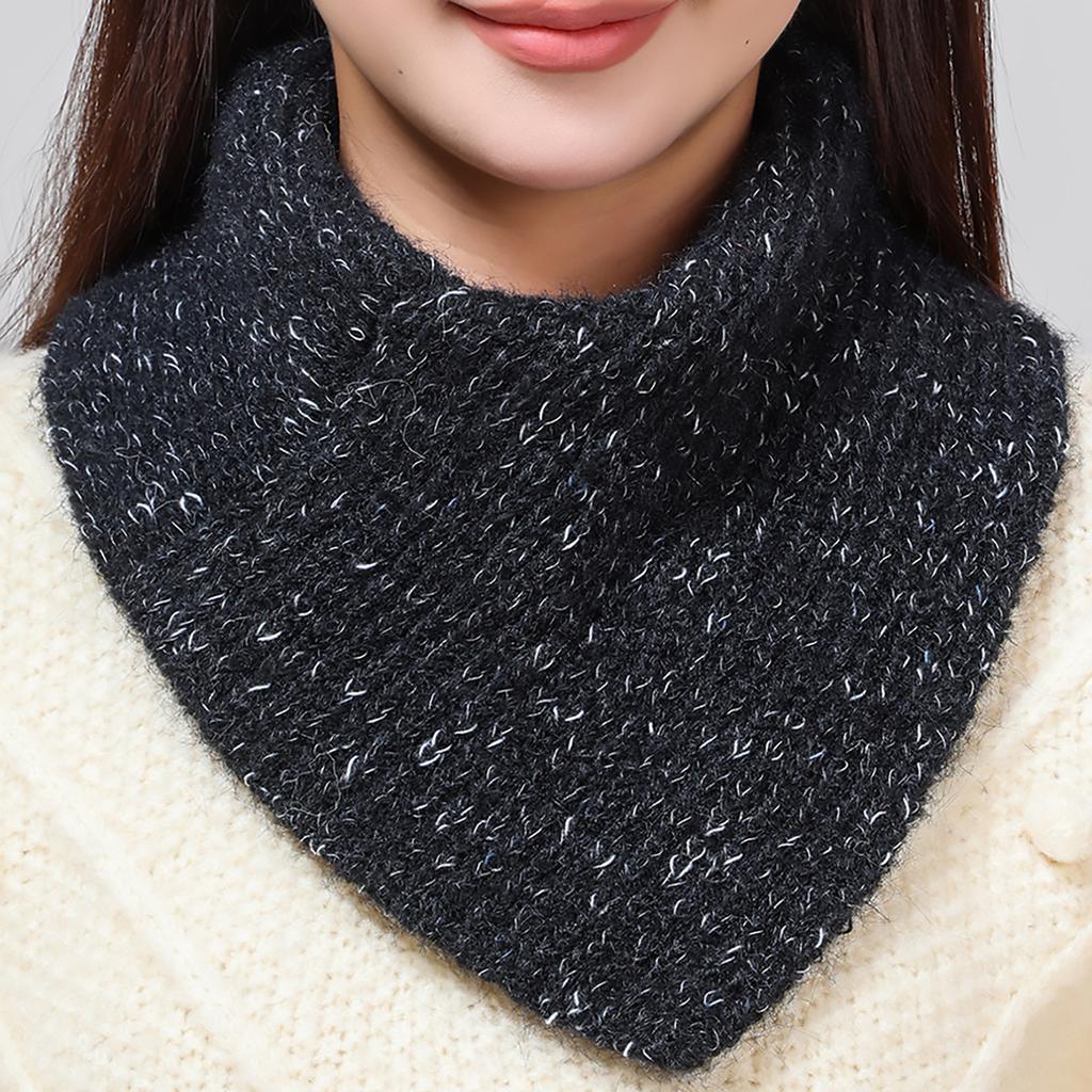 New Detachable Knitted Turtleneck Fake Collar For Women Neck Warmer Autumn Winter Warm Cover Head Neck Knitting False Collar