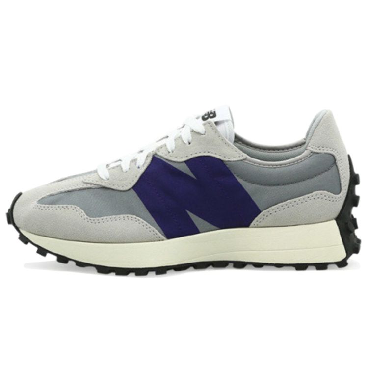 New Balance Кроссовки унисекс 327 Rain Cloud Virtual Violet Серые MS327FC