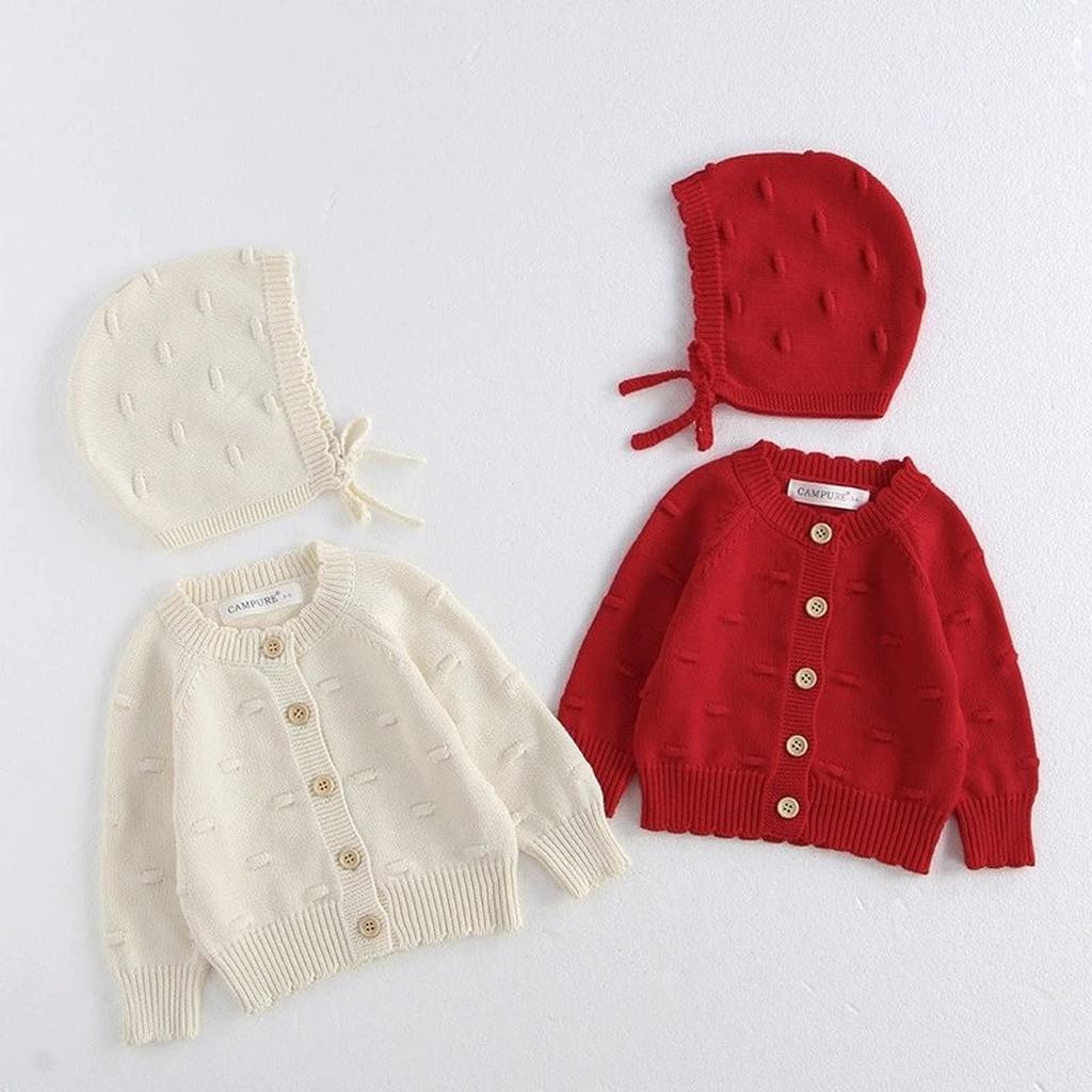 Girls' Stylish Casual Cardigan Sweater Outerwear