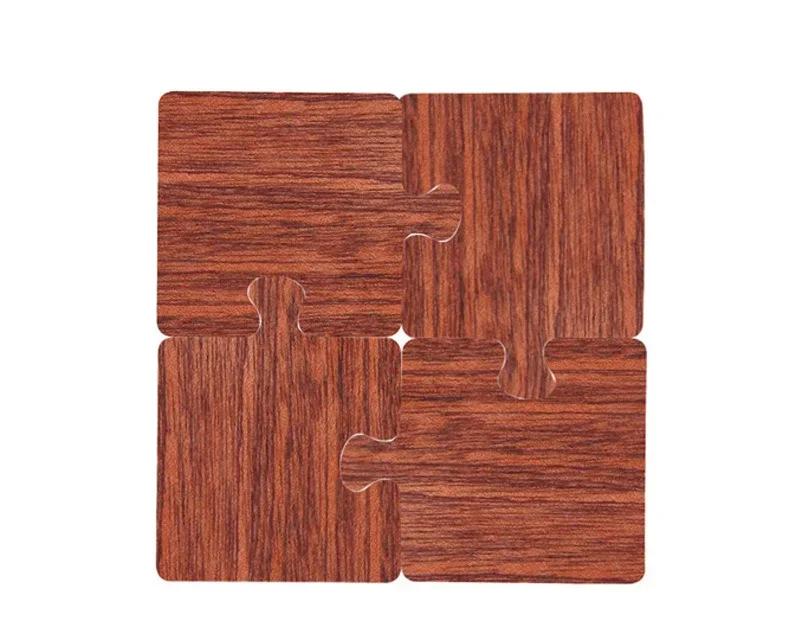 Black Walnut Tea Coaster Insulation Pad Wooden Coaster Tea Mat Creative Puzzle Anti-scalding Insulation Pad Tea Cup Coffee Mat