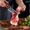 2 шт. Многофункциональный нож для разделки мяса для мужчин из нержавеющей стали, набор кухонных ножей, бытовой острый топор для мяса