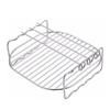 Stainless Steel Air Fryer Double Layer Rack Multipurpose Kitchen Accessory Easy To Clean