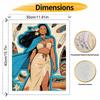 Disney Princess Pocahontas Digital Oil Painting Art Kit Hand Painted Home Decor