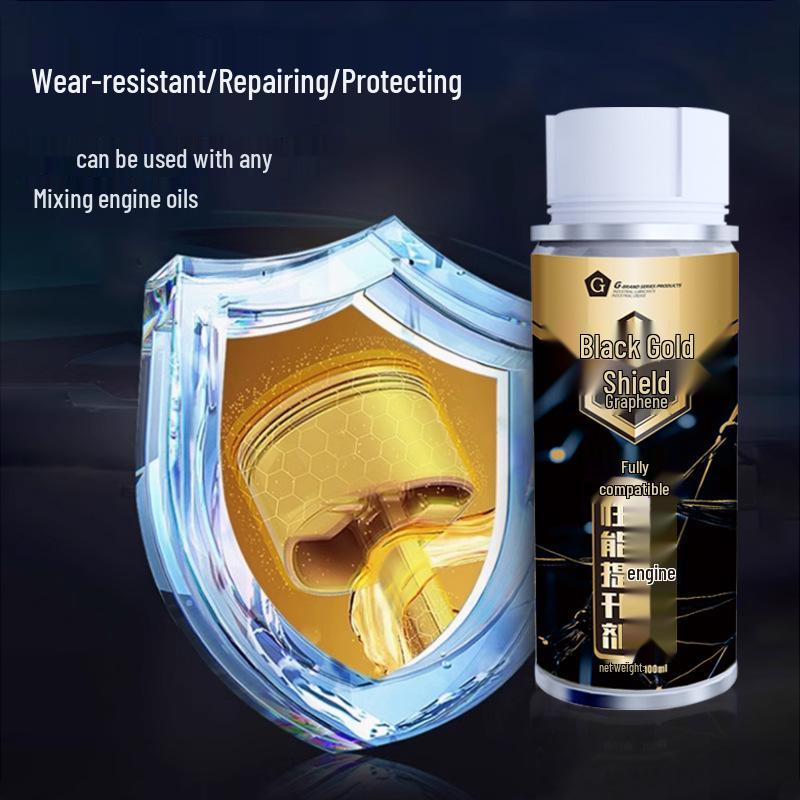 G-Brand Черное Золото Улучшитель Двигателя: Защита от износа, снижение шума и повышение производительности для бензиновых и дизельных автомобилей.