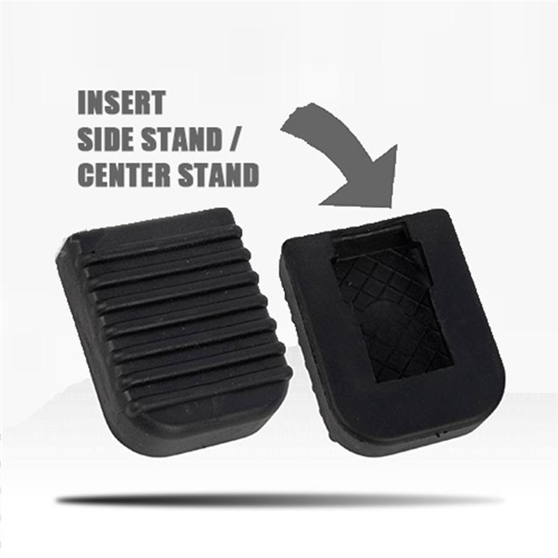 Scooter Footrest Base Plate Motorcycle Stand Pad 5PCS Soft Rubber Anti-Slip Brake Bracket