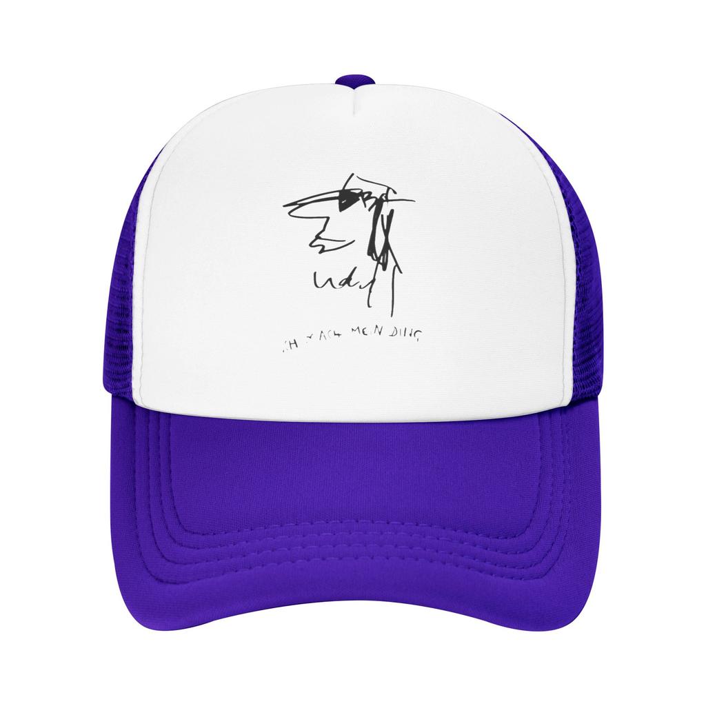Fashion ICH MACHE MEIN DING  Mesh baseball cap  Sporty Style Caps Women