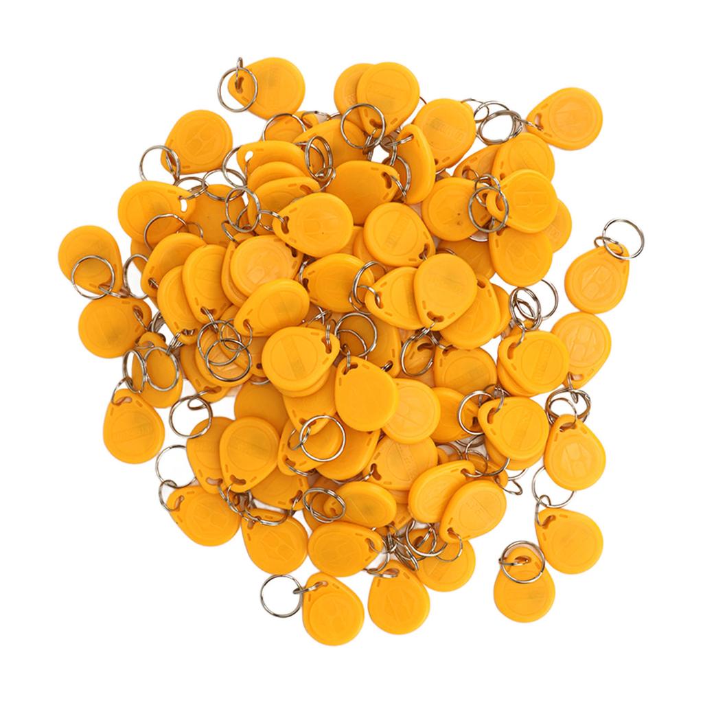 100 шт. брелоков для дверных замков 125 кГц только для чтения смарт-бесконтактная бесконтактная идентификационная карта контроль доступа тег