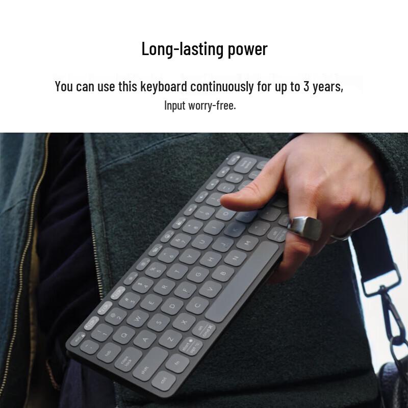 Logitech Беспроводная портативная Bluetooth-клавиатура Keys-To-Go 2