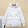 Women's Cotton Short Style Slim and Lightweight Hooded Jacket for Women