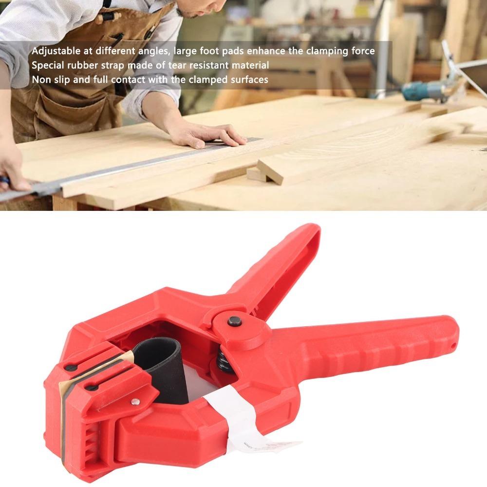 Adjustable Woodworking Clamp Anti Slip Quick Release Clamp Edge Band Clamp Home Improvement
