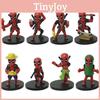 Character Model Deadpool Toys Cute Cartoon Living Room Tabletop Decor Dolls