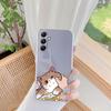 Мягкий силиконовый прозрачный чехол с рисунком мультяшного кота для iPhone 11 12 13 14 15 Samsung A55 A54 A34 A15 S24 M35 Xiaomi Redmi Note 13 Pro противоударный чехол
