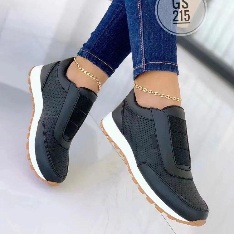 Women Shoes Sneakers Women Casual Shoes Platform Slip On Loafers