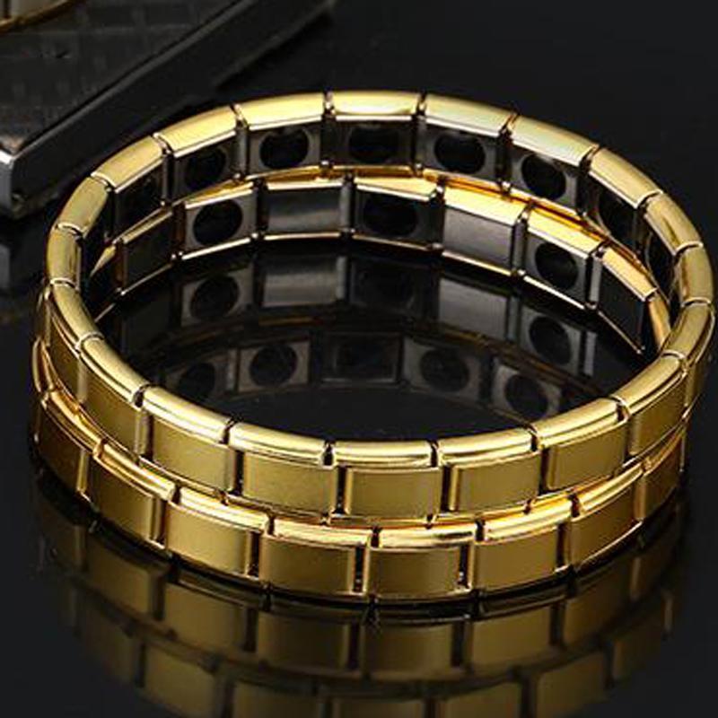 Stainless Steel Magnetic Therapy Bracelets Health Function Bracelet