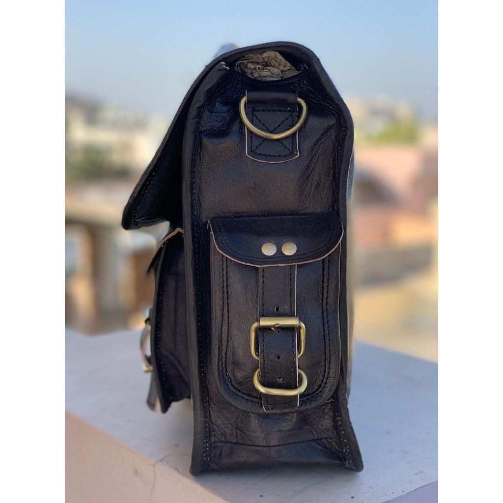 Новая мужская винтажная кожаная сумка для ноутбука БОЛЬШОЙ портфель-мессенджер сумка через плечо