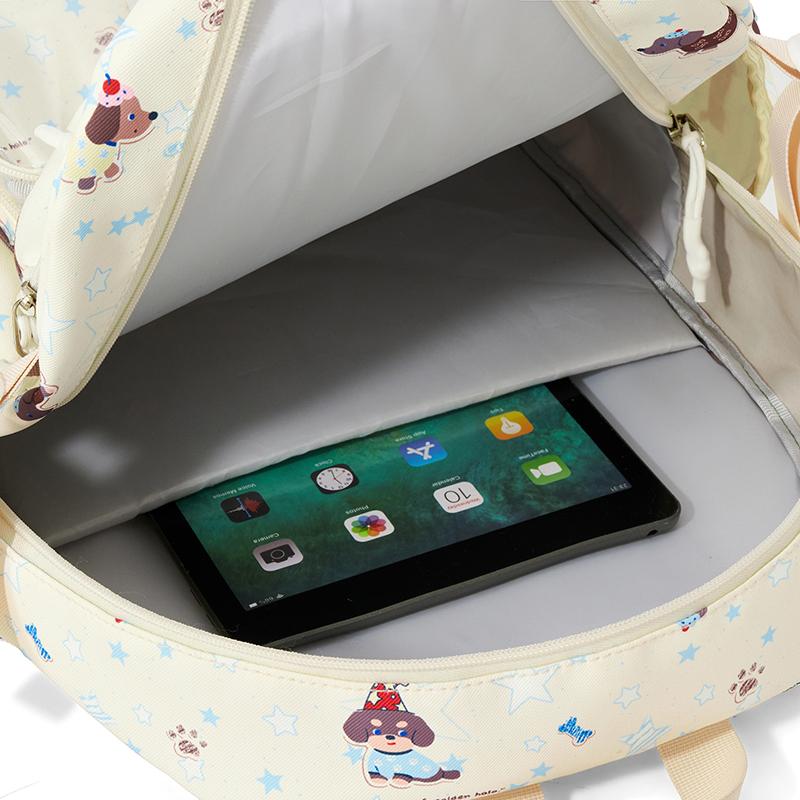 Принтованный рюкзак для ученика средней школы, водонепроницаемый, большой вместимости, школьный рюкзак, женский рюкзак