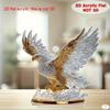 Орел Расправивший Крылья 2D Акриловая Подставка - Украшение для Домашнего Офиса