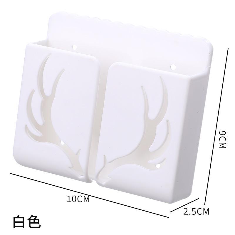 Настенный ящик для хранения, 1 шт., ящик для хранения с дистанционным управлением, кондиционер, пульт дистанционного управления, ящик для хранения телевизора, держатель для телефона, организация