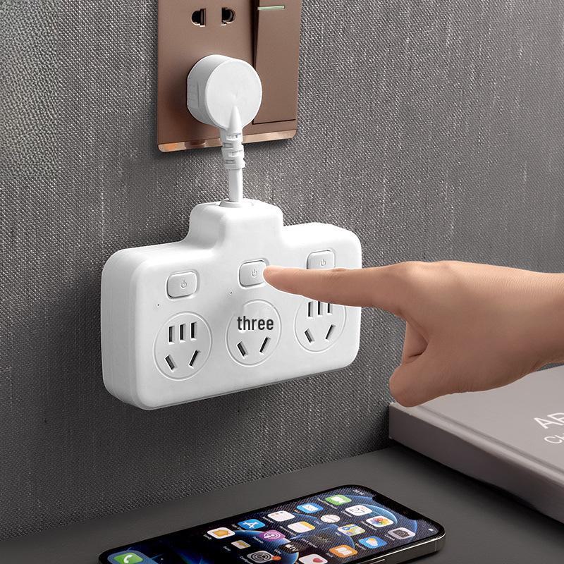 Удлинитель Smart USB с несколькими розетками, выключателем и многофункциональным расширением