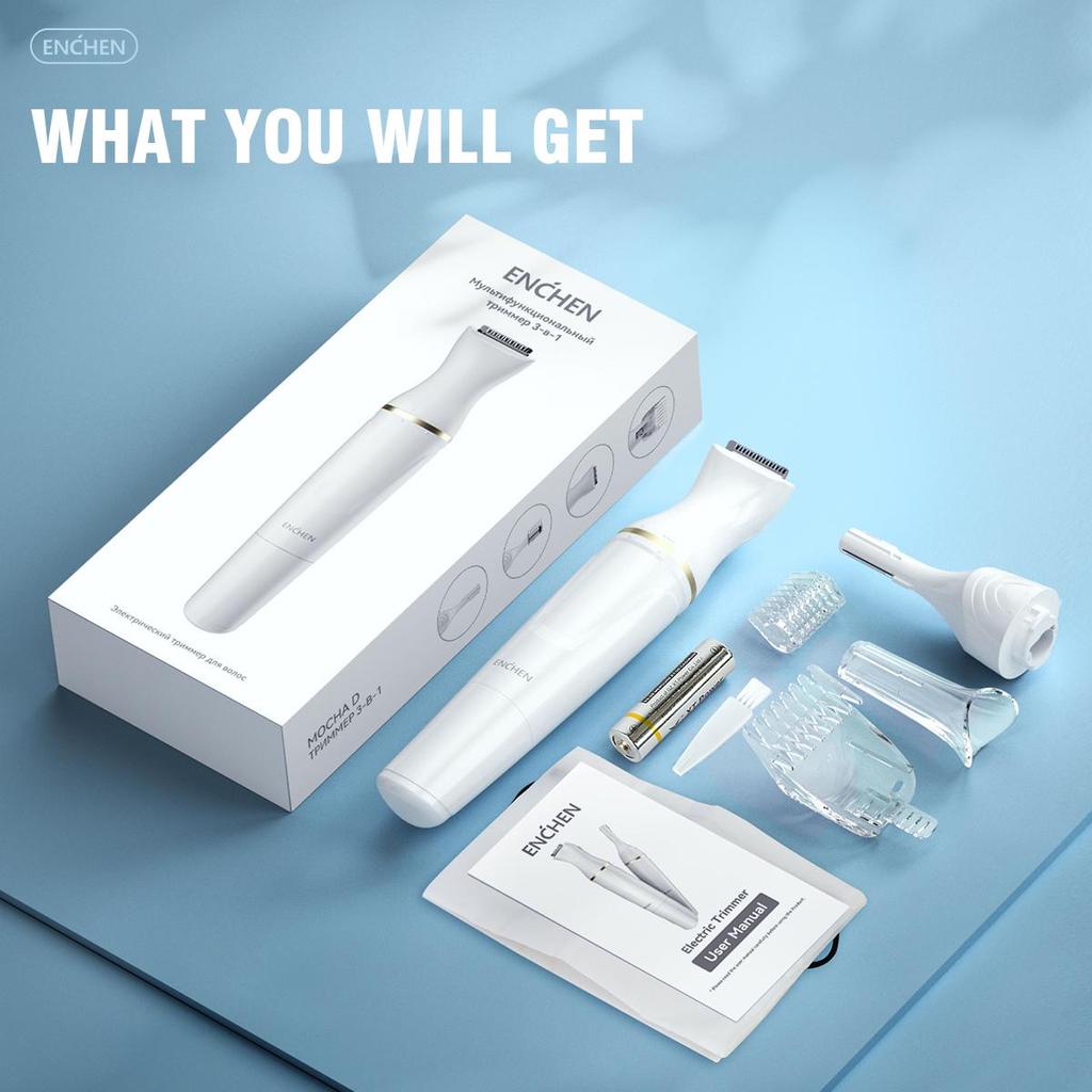 Xiaomi ENCHEN Mocha D Многофункциональный триммер для тела и волос Депилятор для лица Инструмент для депиляции