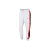 Air Loose Fleece-Lined Printed Sweatpants Men Bottoms White BQ5664-100