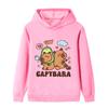 Cute Capybaras Adorable Kawaii Kids' Clothes Warm Sweaters and Hoodies for Outdoor Sports In Autumn and Winter for Girls Boys