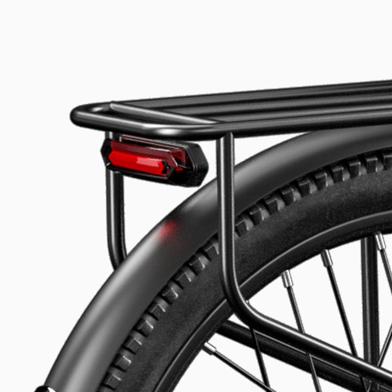 Cysum Speedy 27-дюймовые внедорожные шины Электрический велосипед с сиденьем для буксировки Мотор 500 Вт Аккумулятор 48 В 14 Ач Шины для езды по бездорожью Электровелосипед Горный электрический велосипед