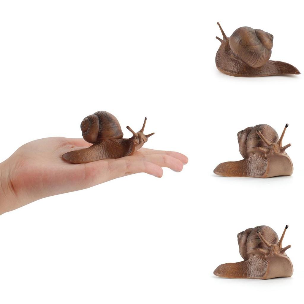 ПВХ Улитка Садовое Украшение Реалистичная Статичная Модель Животного Для Ландшафтного Дизайна Газона