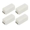 4PCS 2 In 2 Out Cable Terminal Block Connector 1000V Strong Conductivity Heat Dissipation for Top