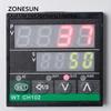 ZONESUN ZS-90GT Машина для горячего тиснения фольгой Круглая Плоская Форма Двойного Назначения Подарочная Карточка Свадебный Бронзирование Кожа Термопресс ЛОГОТИП Дерево