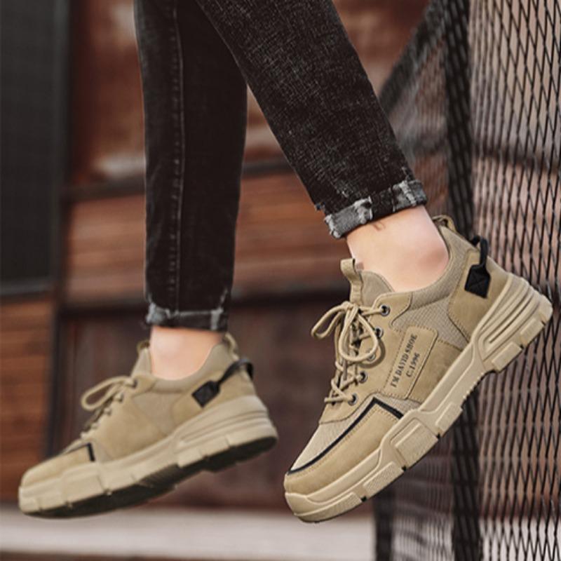 Classic Men Work Safty Shoes Luxury Brand Comfortable Versatile Casual Shoes Male Sneakers Sports Running Shoe Zapatillas Hombre