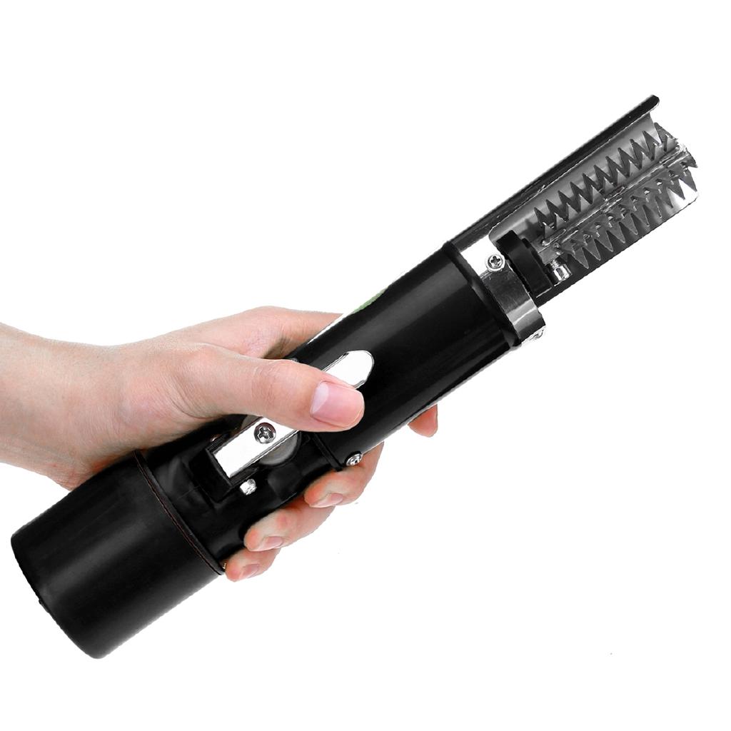 16.8V Электрическая рыбочистка Водонепроницаемая Перезаряжаемая Рыбочистка Очиститель Рыбы Удаляет Очиститель Удаляет Накипь Скребок Инструмент для Морепродуктов 28*5.5см