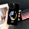 Чехол для телефона с изображением группы Daft Punk для iPhone 16 15 14 13 12 11 PRO MAX PLUS Mini из мягкого ТПУ, приятный для кожи