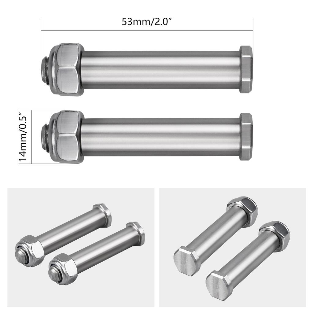 2024 For KTM EXC 300 EXC 250 SXF 450 For Husqvarna TE 300 FE 450 For GasGas EC 300 250 Forged Footpegs & Foot Peg Footrest Pins