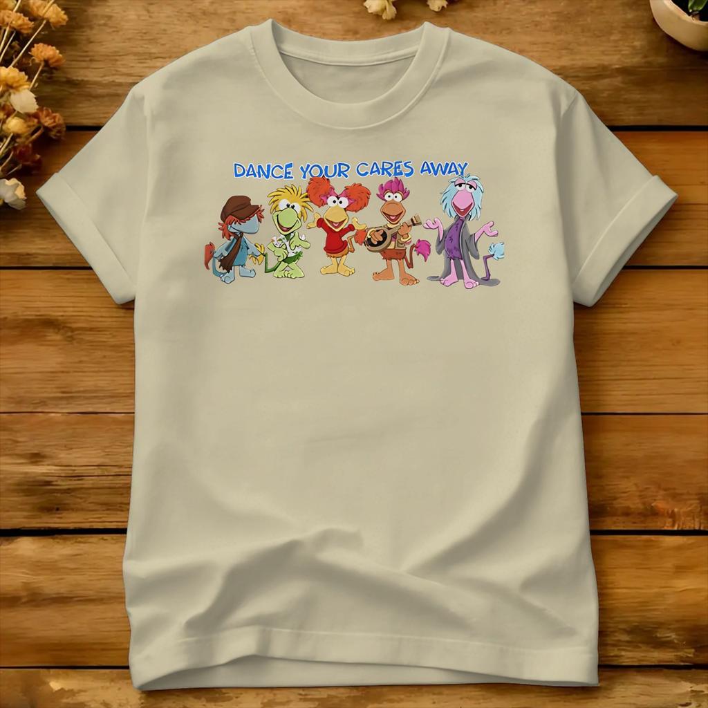 Unisex Unisex T Shirt Fraggle Rock Tshirts Popular Summer Tee Shirt Aesthetic Cotton Clothing Birthday Present