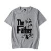 The Father Funny Father's Day T-Shirt for New Dad First Time Dad Harajuku Classic Tshirt Men HCotton Short Sleeve Cool Tees #310