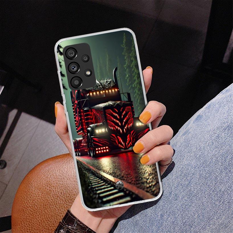Trucks SA-AB Phone Case For Samsung Galaxy A52 A32 A22 A12 A51 A31 A50S A30S A20S A10S Note 20 Ultra 10 Plus S10 A72 A71 Galaxy