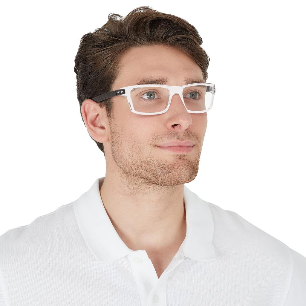 Очки 0OX8026 ПОЛИРОВАННЫЕ ПРОЗРАЧНЫЕ 54 Только оправа Спортивные [Oakley] Мужские