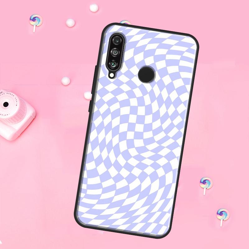 Crazy Checkered For Huawei Nova 11 Pro 10 9 SE Y70 Y60 Y90 Y61 Y91 Y73 Y72 12s 12i 11i 8i P30 P40 Lite Case