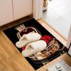 1PC Custom Name Crown Love Roses Theme Floor Mat Ideal for Living Room, Game Rooms, Office, Bedroom,Floor Mat Playful Design