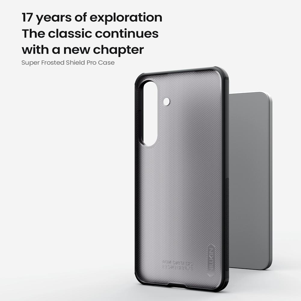 Для Samsung Galaxy S25 FE Чехол для телефона Nillkin Super Frosted Shield Pro Твердая PC+TPU Оболочка Ударопрочная Задняя крышка