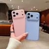 Матовый ультратонкий чехол для телефона iPhone 17 Air 16 15 Plus 14 13 12 11 Pro Max, противоударный, тонкий, мягкий, защитный, с защитой от царапин и отпечатков пальцев